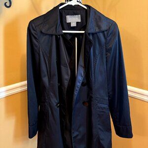 Ann Taylor Black Trenchcoat